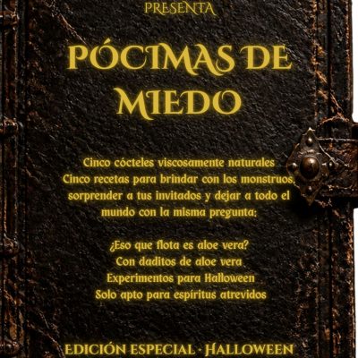 Recetas de cócteles con aloe vera para Halloween